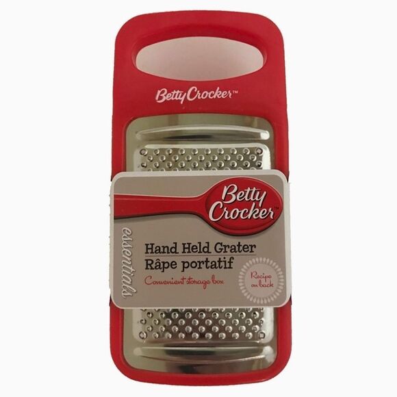 Betty Crocker Red Hand Held Grater - Picture 1 of 10